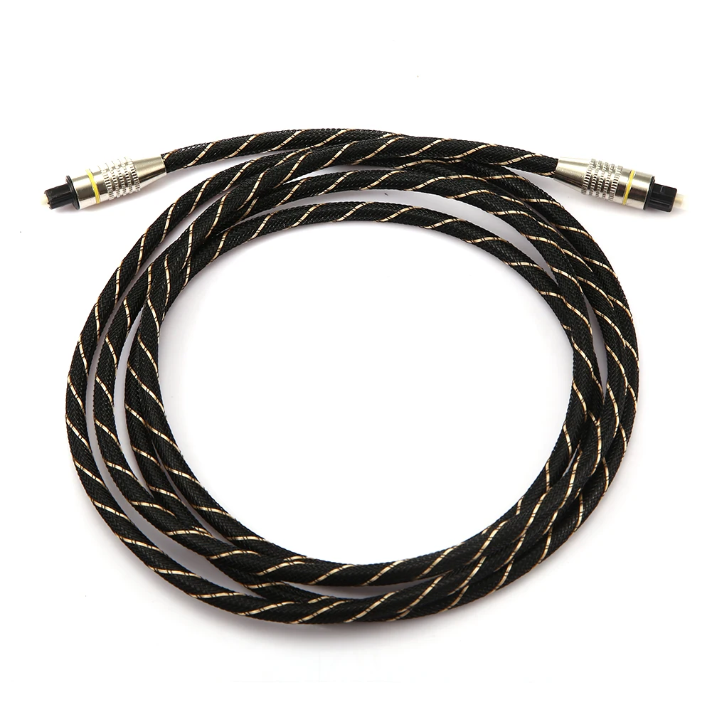Digital Optical Audio Cable Fiber Toslink Male Optic Cable OD6.0 Toslink Male to Toslink Male for SOUND BAR BluRay Player CD DVD Digital Optical Audio Cable Fiber Toslink Male Optic Cable OD6.0 Toslink Male to Toslink Male for SOUND BAR BluRay Player CD DVD
