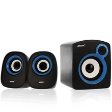 New mini speaker USB/AUX multimedia heavy bass gun notebook desktop computer audio For Free Shipping