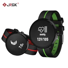 Смарт-часы с браслетом V06S крови Давление монитор сердечного ритма группа жизни Водонепроницаемый для iOS Android Для мужчин PK V8 GT08