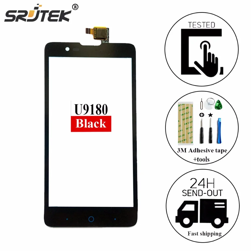 Srjtek для ZTE Red Bull V5 сенсорный экран U9180 V9180 N9180 датчик Передняя панель Стекло