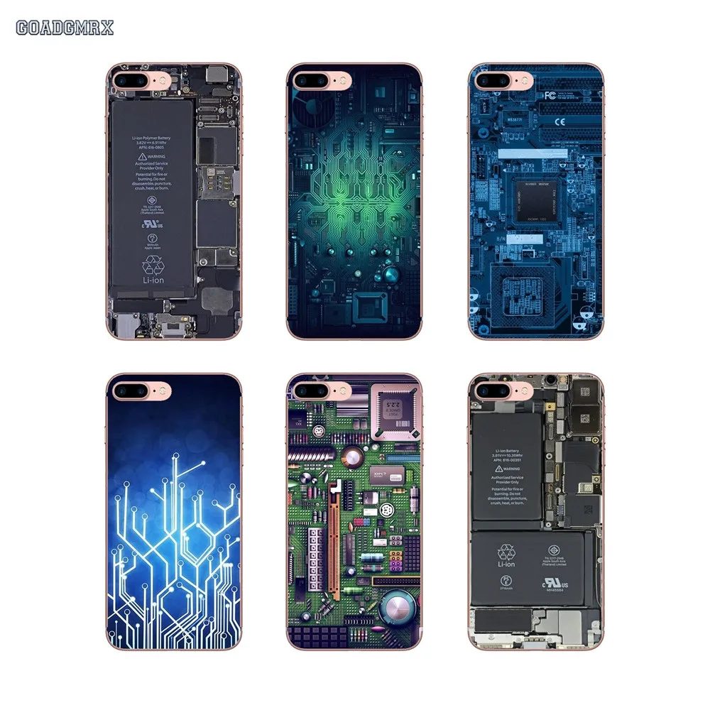 Прозрачные мягкие чехлы для iPhone 6 6S 7 8 Plus X XS MAX XR 4 4S 5 5S SE 5C онлайн дизайн печатной