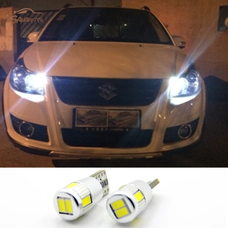2X T10 LED W5W LED Car LED Auto Lamp Clearance Light Parking For Suzuki