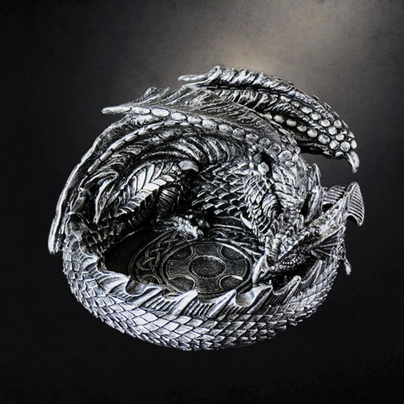Resin Dragon Ashtray Home Decoration Newly Gift Creative Game Of Thrones Ashtray 