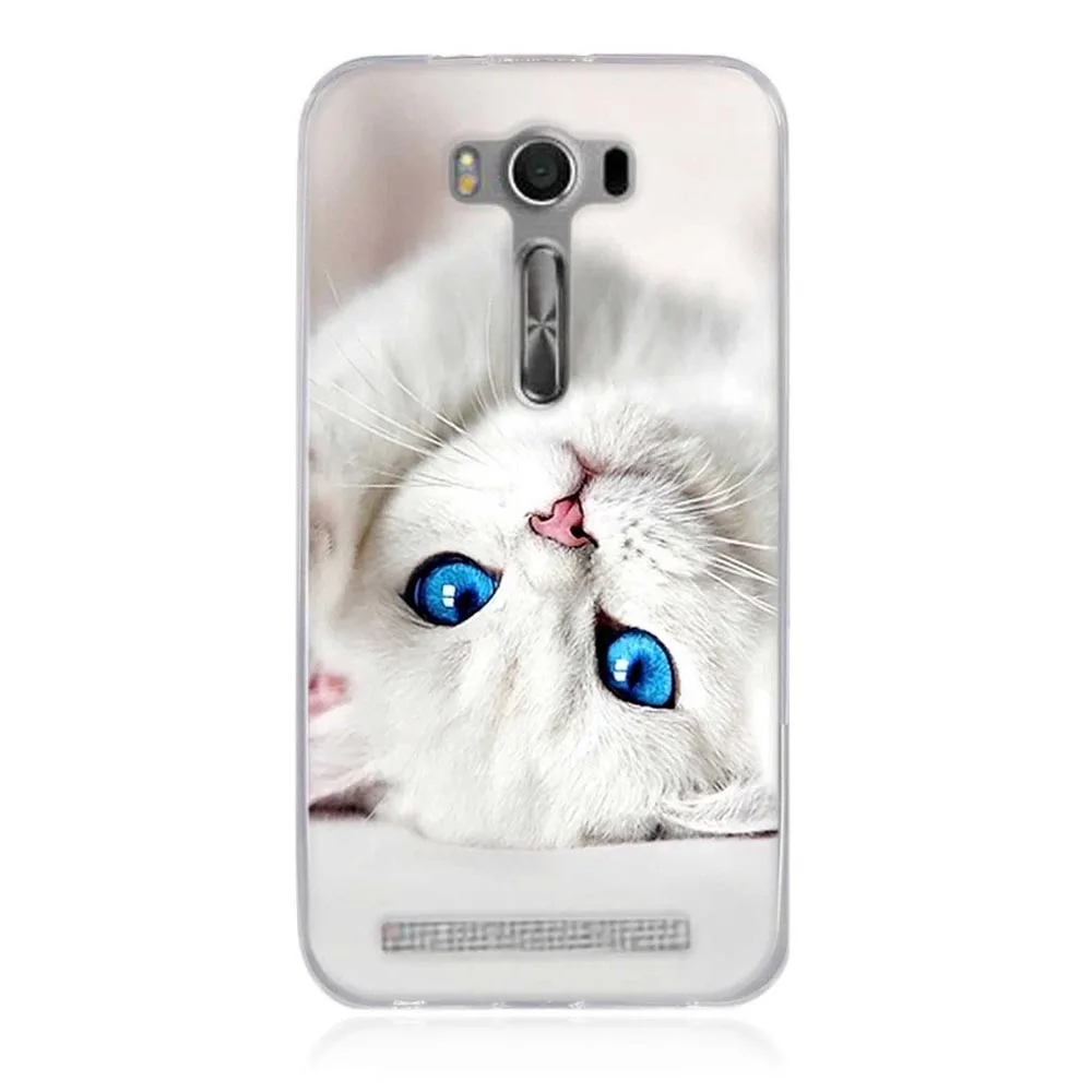 حالة ل آسوس ZenFone 2 الليزر ZE500KL ZE500KG حالة لينة سيليكون غطاء ل آسوس ZenFone 2 الليزر 5.0 \