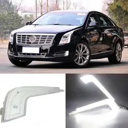 Ownsun новое обновление LED Габаритные огни DRL для Cadillac xts 2013-2014