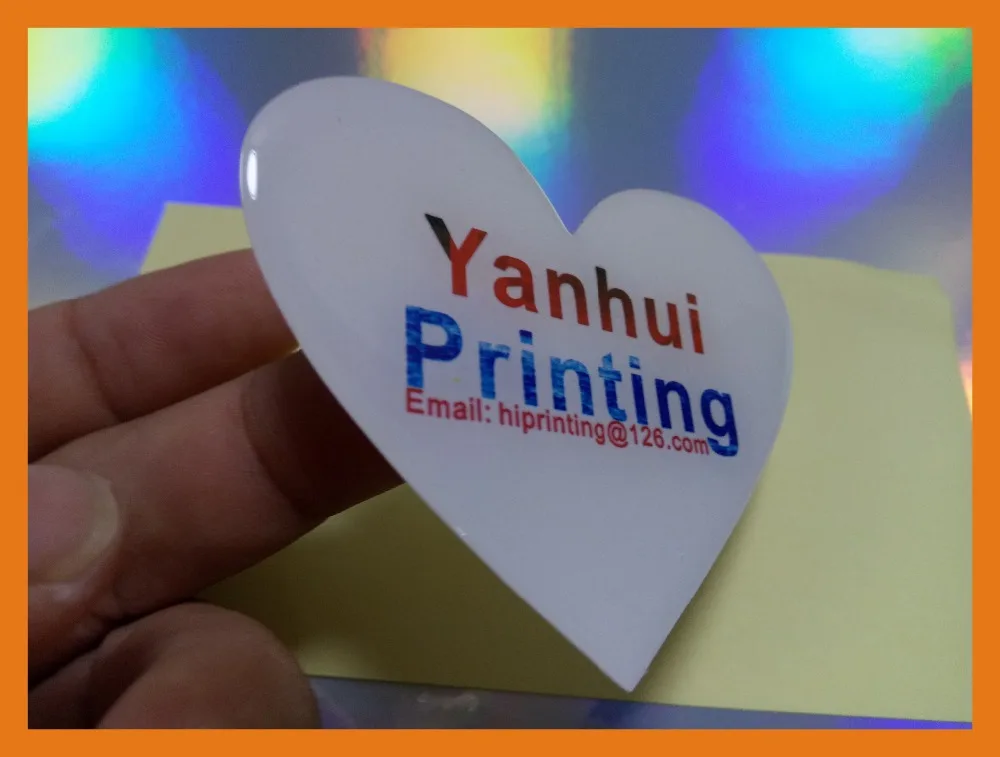 shape adhesive epoxy dome sticker label printing custom/glossy sticker