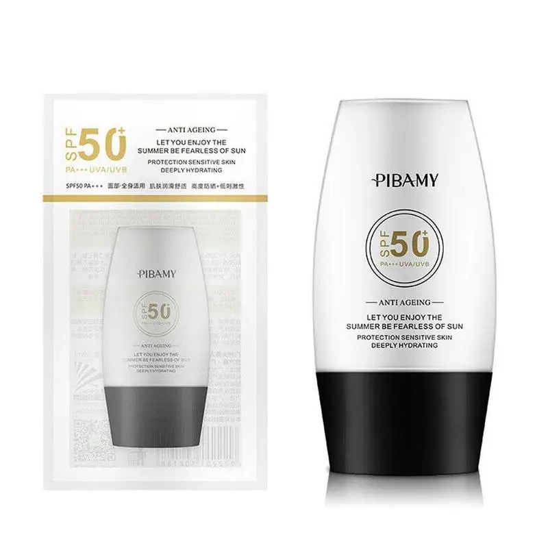 

SPF 50 High Protection Face Body Sun Protection Sunscreen Protetor Whitening Uv Radiation Solar Sunscreen Cream