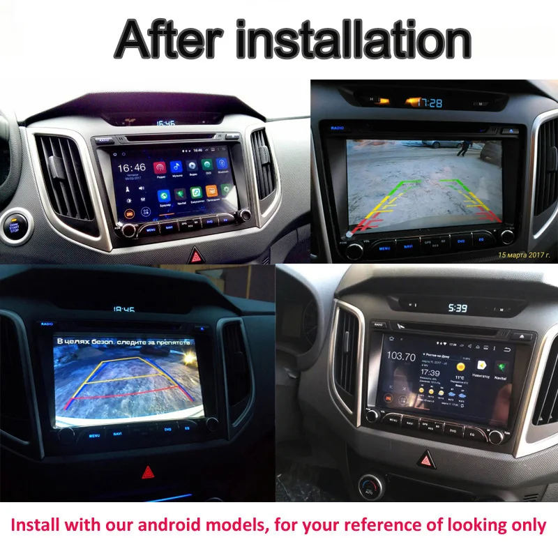 Sale QZ industrial HD 8" Android 8.1for Hyundai Creta IX25 2014-2017 Car DVD player with 3G 4G WIFI GPS Radio BT Navigation RDS Map 5