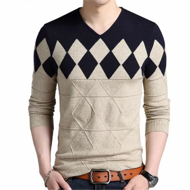 Sweater Men 2018 Brand Pullovers Casual Sweater Male O Collar Stripe Simple Slim Fit Knitting Mens Sweaters Man Pullover Men S