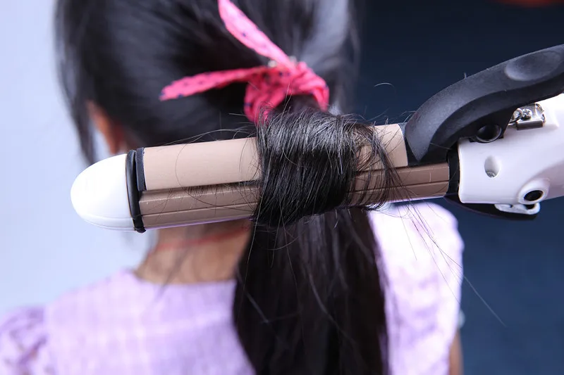 4 in1 Многофункциональный щипцы для завивки волос Инструменты для укладки для ухода за волосами 360 поворотный шнур corraguted прямые и завихрение для завивки волос