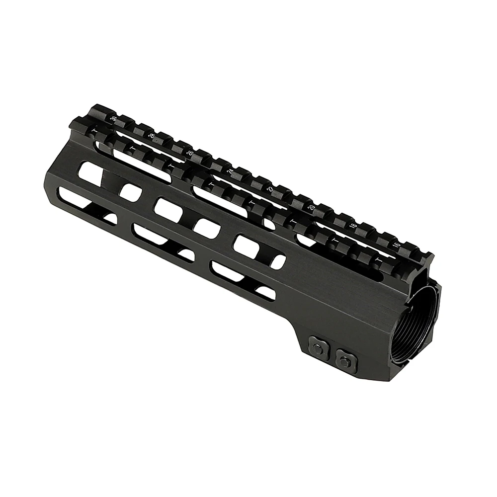 Ohhunt тактический AR15 поплавок M-LOK Handguard " 9" 1" 12" 13," 15" 1" Пикатинни со стальной бочкой гайка для прицела