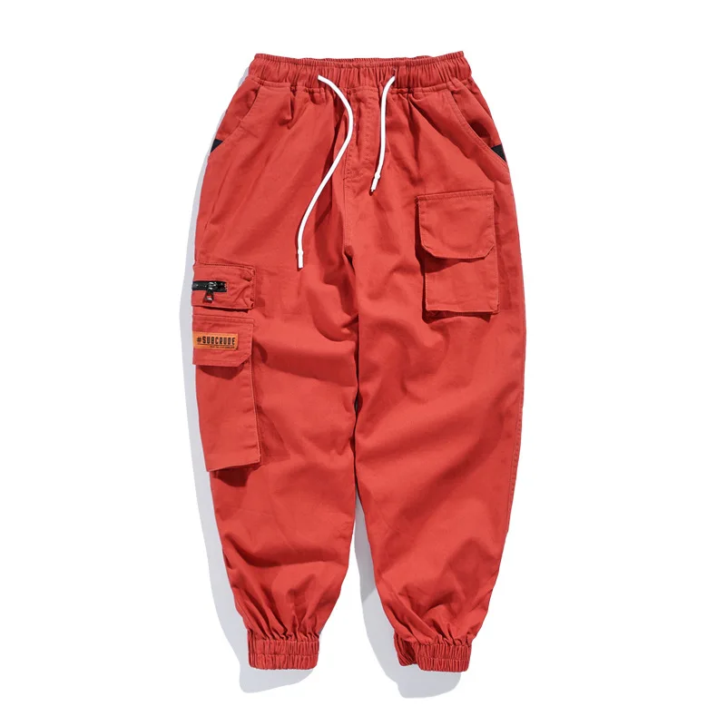 Man Jogger Camouflage Side Pockets Loose Style Men's Sweatpants Trousers Pants Men Hip Hop Casual Streetwear Calcas Masculina