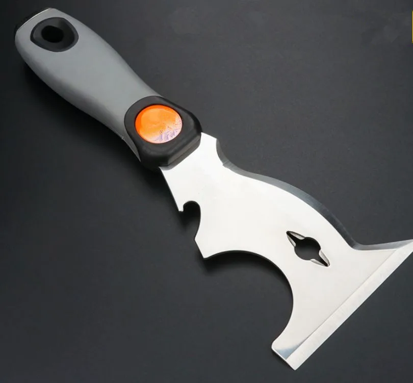 Multifunction 6 in1 Putty Knife 225mm Scraper Paint Tool Plastic Handle High Quality Hand Tools