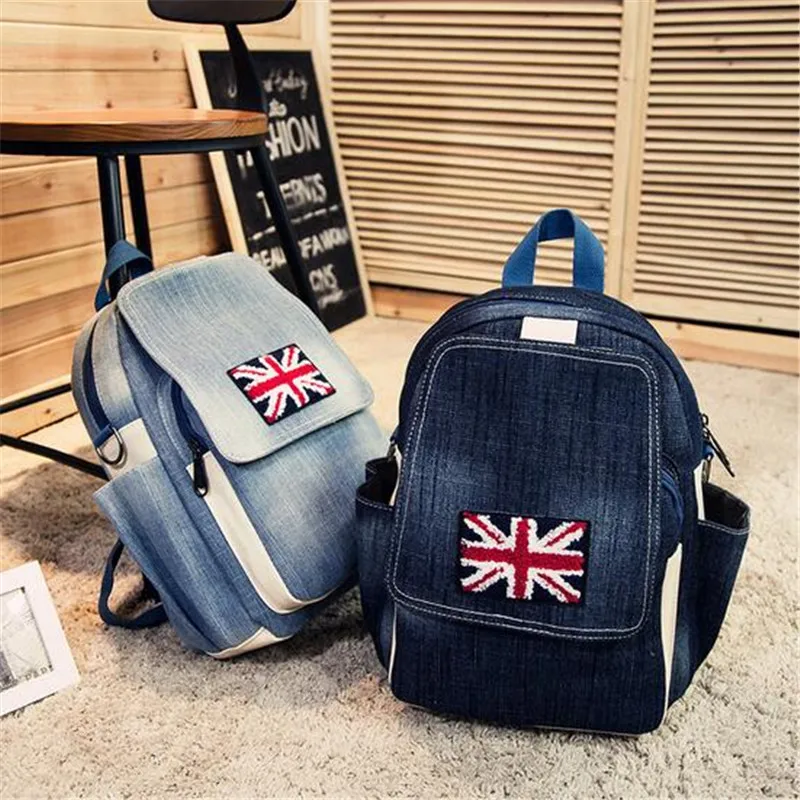 mochila saco jeans