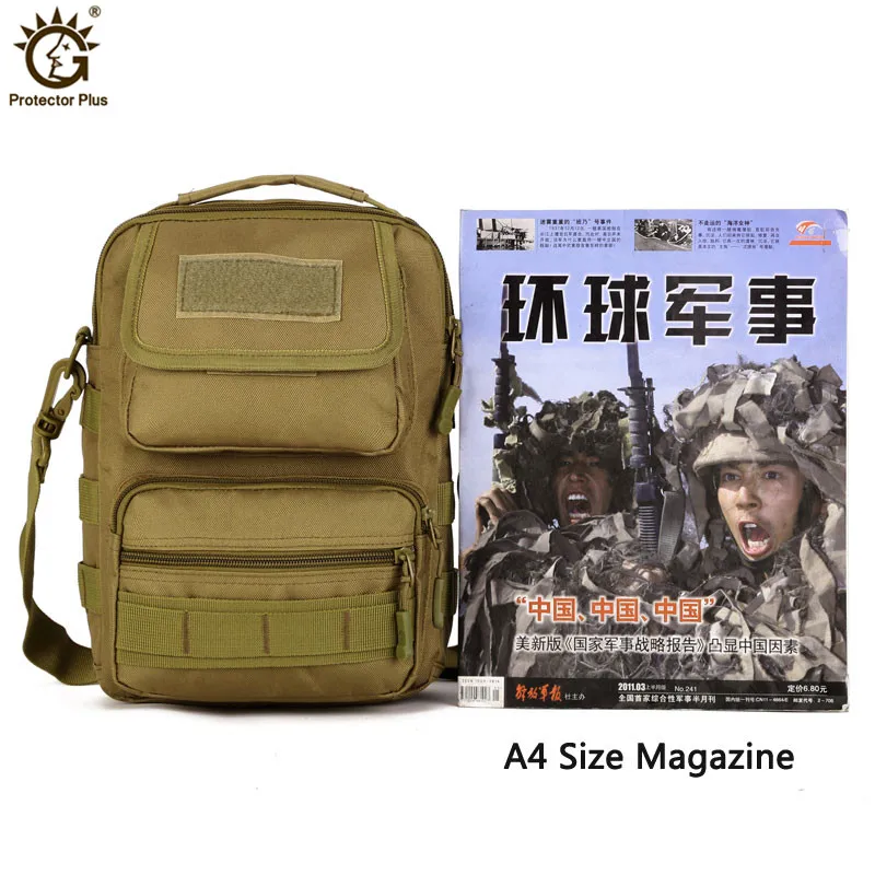 Military Army Tactical Messenger Bag Waterproof Travel Rucksack Camping Hiking Trekking Camouflage Bag
