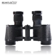 BEANTLEE 6X24 Бинокль с кожаной сумкой Bak4 портативный армейский бинокль Binocolo HD мощный телескоп металлический телескоп азот водопро