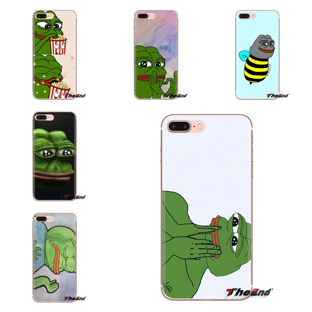 Силиконовый чехол для телефона Feel Bad Man Sad Frog Art Для Huawei Nova 2 3 2i 3i Y6 Y7 Y9 Prime Pro GR3 GR5 2017 2018