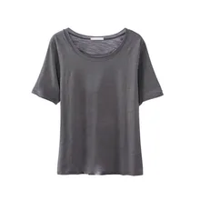 2017 Summer O-Neck Short Sleeve T Shirts New Arrivals Bottoming Loose Harajuku Style Soft Tops Plus Size 5 Colors