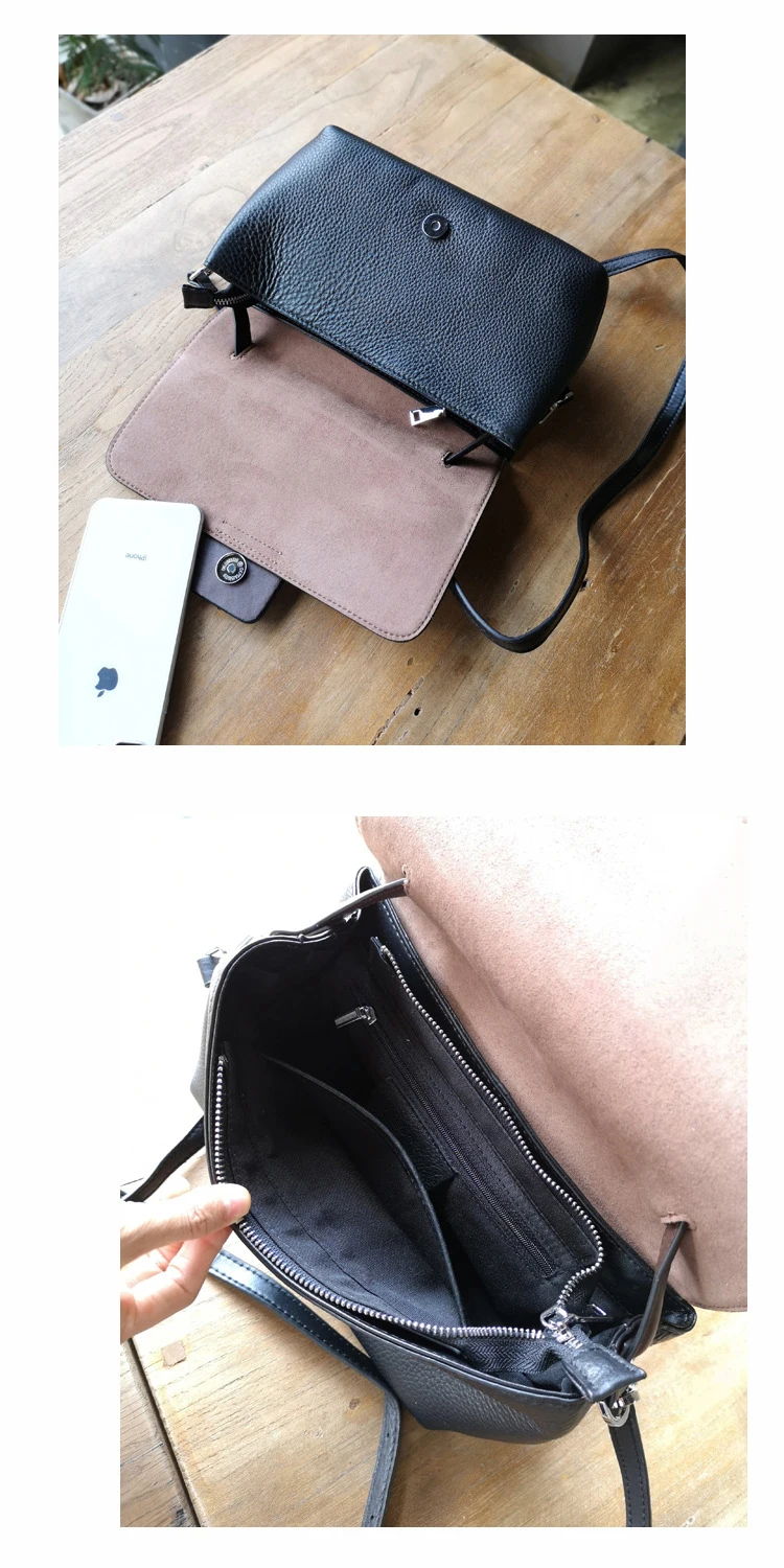 Классическая женская сумка на плечо из натуральной кожи, роскошные сумки через плечо для женщин, клатч, модная маленькая сумка-мессенджер
