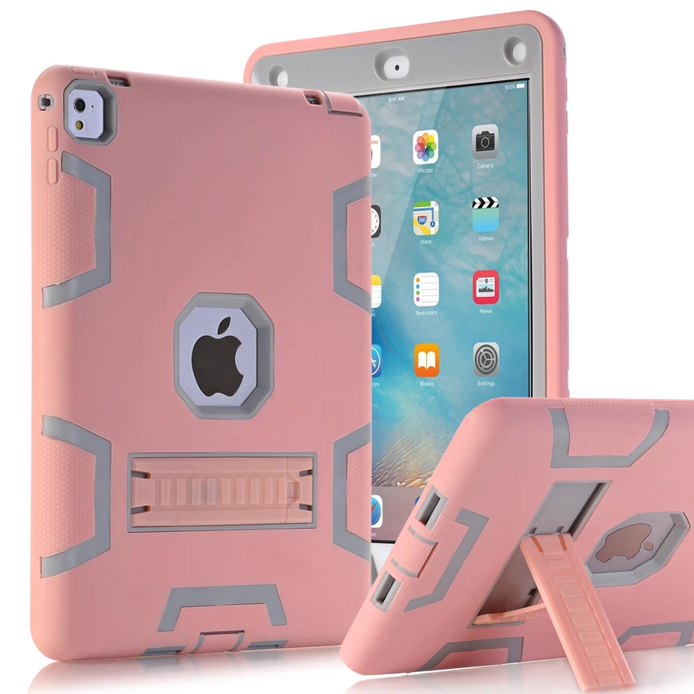 Case For iPad Pro 9.7" , WEFOR Shock Resistant High Impact Hybrid
