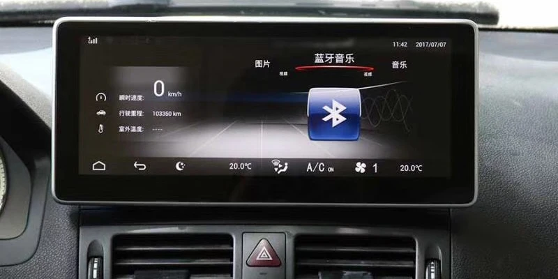 Liislee Car Multimedia Player NAVI For Mercedes-Benz MB C Class W204 S204 2007~2010 Car Radio Stereo GPS Navigation (2)