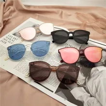 The legend of the sea blue new sunglasses Transparent Korea edition women fashion big glasses Retro Vintage Sunglasses UV400 club tunes the big room edition