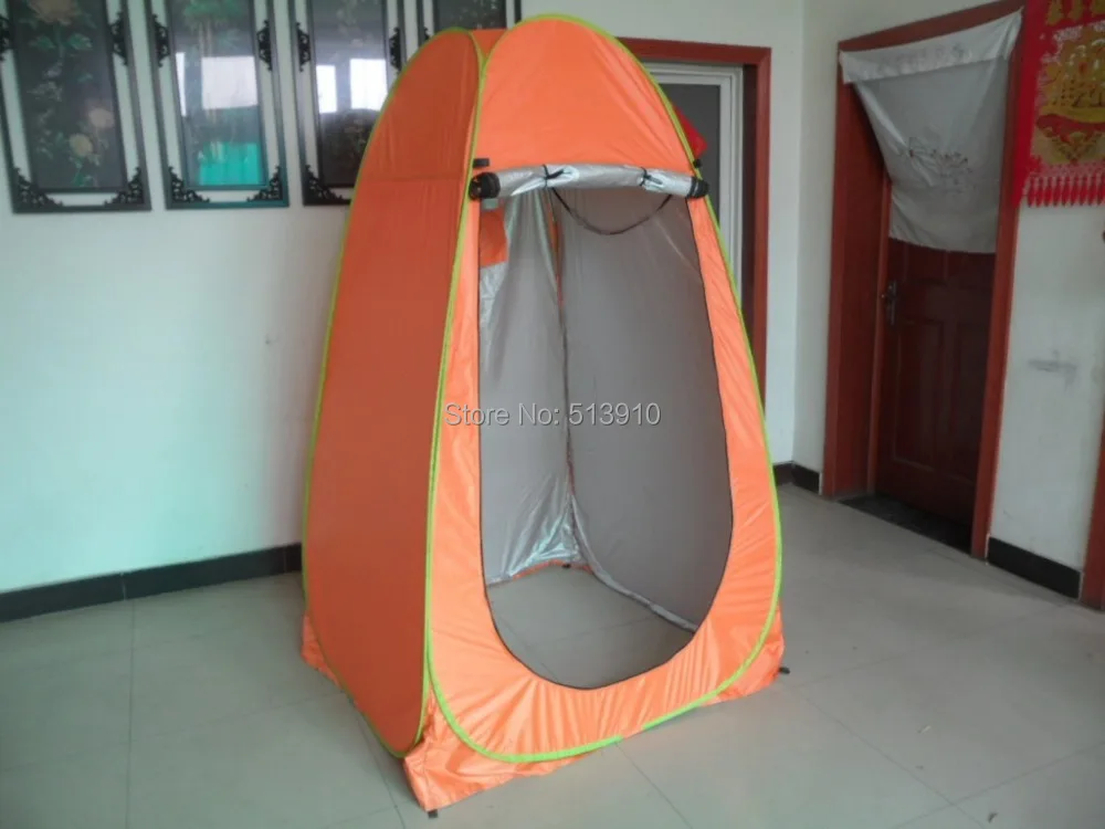 Silver coated Portable outdoor Shower tentdreesing tenttoilet tent photography pop up tent with UV function