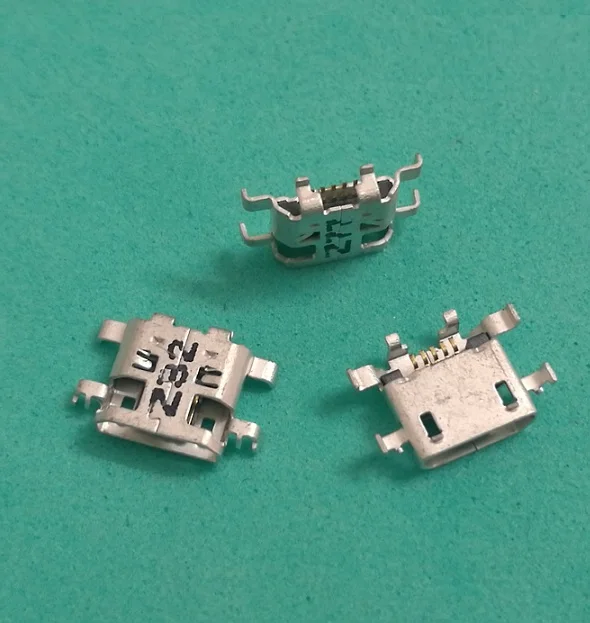 

50pcs/lot For Xperia M2 Aqua D2303 D2403 D2406 D2302 Micro USB Connector Charging Dock Connector Port plug socket