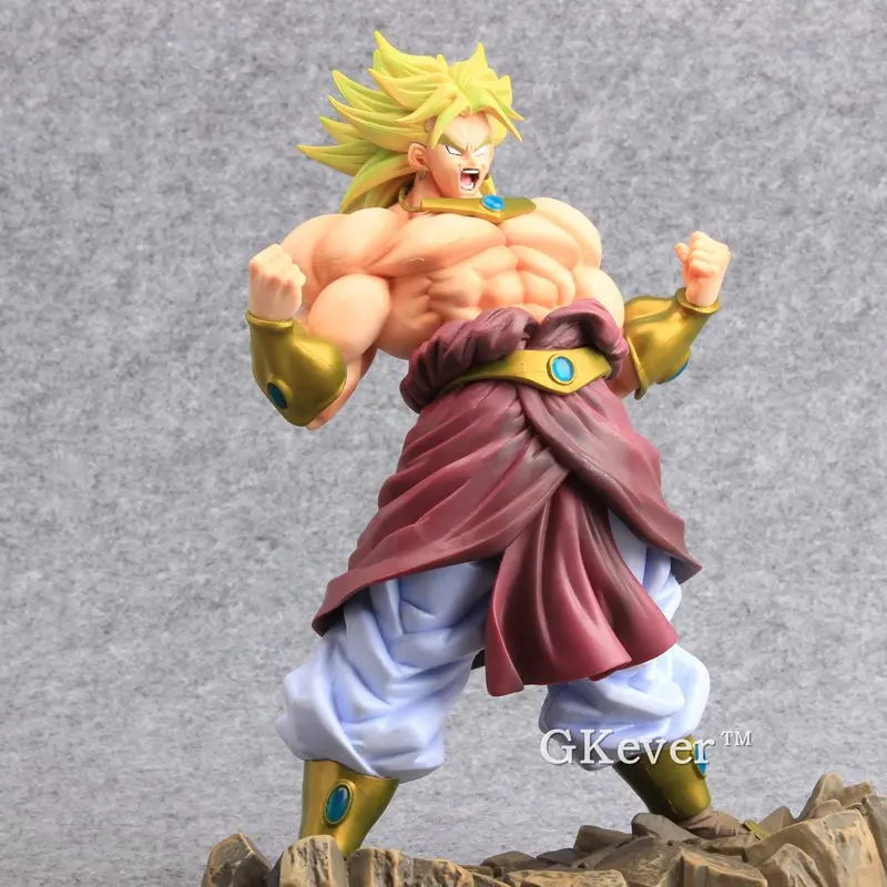

Free Shipping Dragon Ball KAI Super Saiyan Broly PVC Figure Collectible Model Toy 26 CM Children Gift