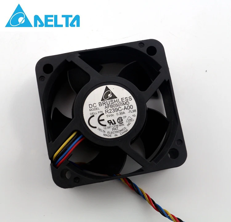 Оригинальный вентилятор для 4 проводного сервера delta AFB0505MD R239C A00 5 в 0.30A 5020 см|server