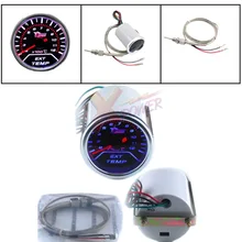 Xpower-New 2″ 52cm Universal Car Motor EGT Exhaust Gas Temperature LED Gauge Meter