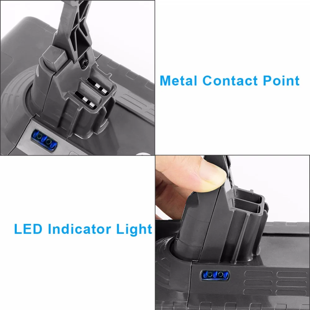 Для пылесоса dysonV8 Высококачественная сменная батарея 21,6 v 3500 mah литий-ионная аккумуляторная батарея