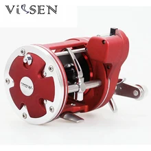 Vissen мультипликаторная катушка Центробежная тормозная система Carbon Body 12BB 5.2: 1 Рыболовные катушки 3.8: 1 счётная Барабанное колесо рыболовные притнадлежности