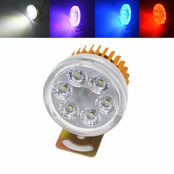 

12V-48V LED Motorcycle Headlight Motorbike E-bike Headlamp Super Bright Light Waterproof Bulb car styling universal