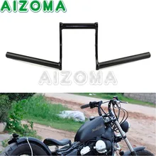 Preto Guidão Arrastar 1 “Z Guidão Da Motocicleta 1 Polegada Ferro Pullback Guidão Para Harley Dyna Sportster Chopper Triumph