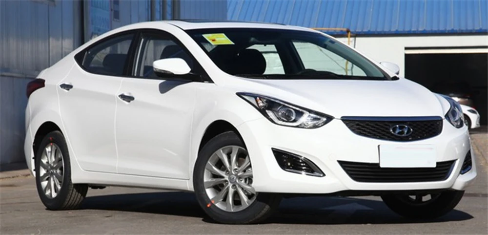 Для hyundai Elantra 2012 2013 Автомобильные фары прозрачные линзы Авто оболочка Крышка водителя и пассажира сторона