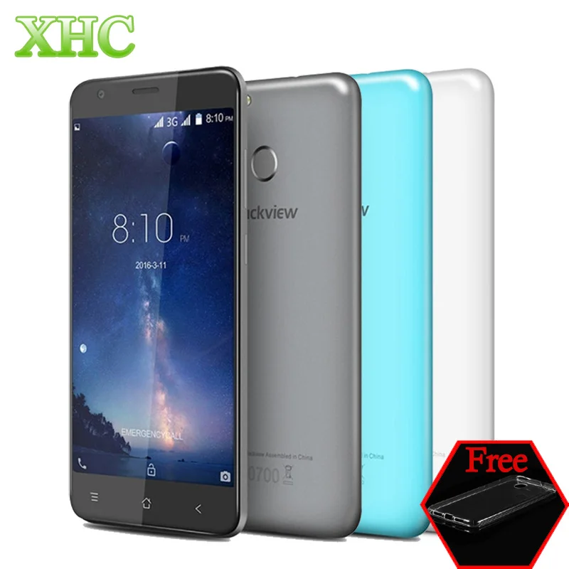 Original Blackview E7S WCDMA 3G Touch ID 5 5 Android 6 0 Smartphone MTK6580 Quad Core
