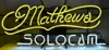 Custom Mathews SoloCam Glass Neon Light Sign Beer Bar