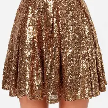 Шикарные юбки в стиле Харадзюку, Женская юбка с золотыми пайетками, повседневная одежда с принтом и блестками, японская модная одежда, уличная одежда для девочек, костюмы 80s