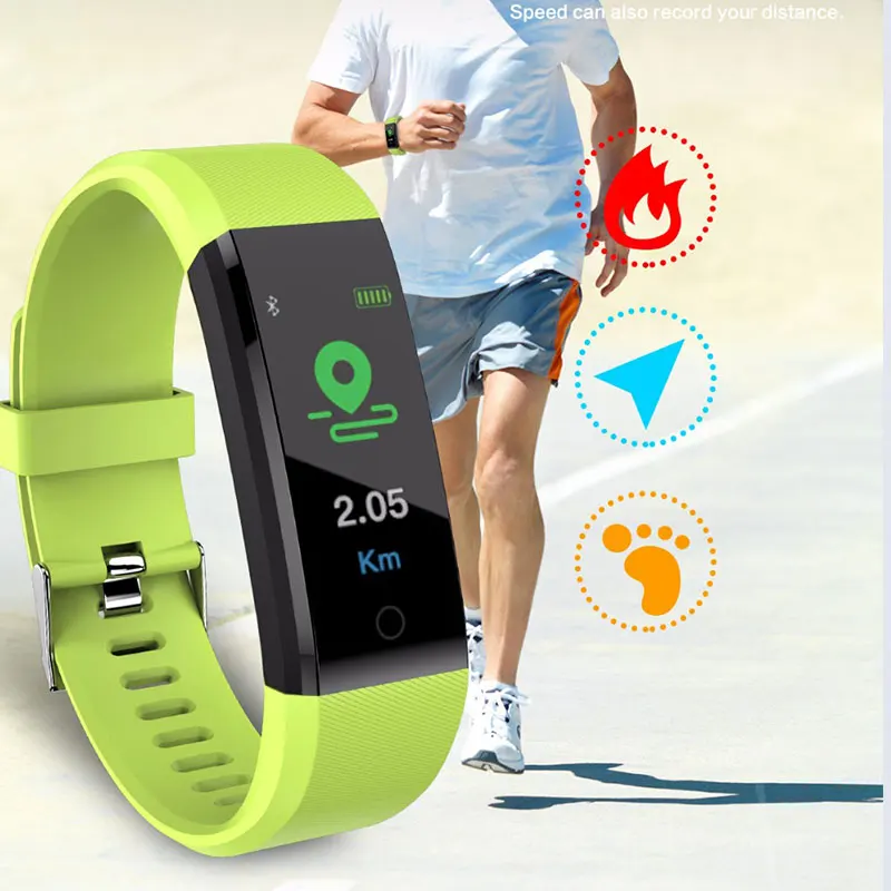 

B05 Smart Bracelet Watch Heart Rate Monitor Colorful Smart Bluetooth Wristband Step Counter Sport Bracelet Health Tracker