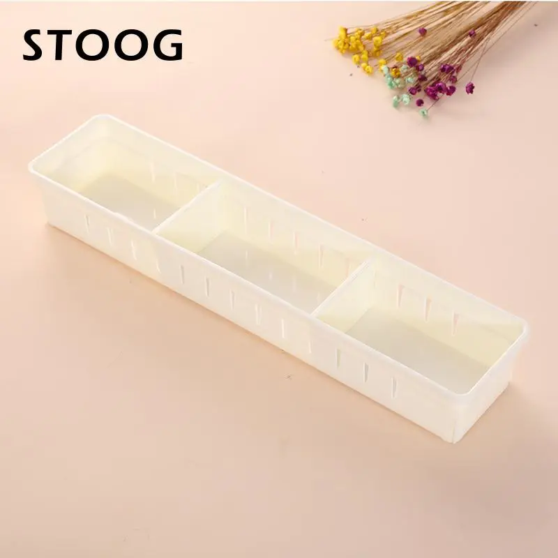 

Adjustable Drawer Organizer Home Kitchen Board Makeup Tableware Storage Box