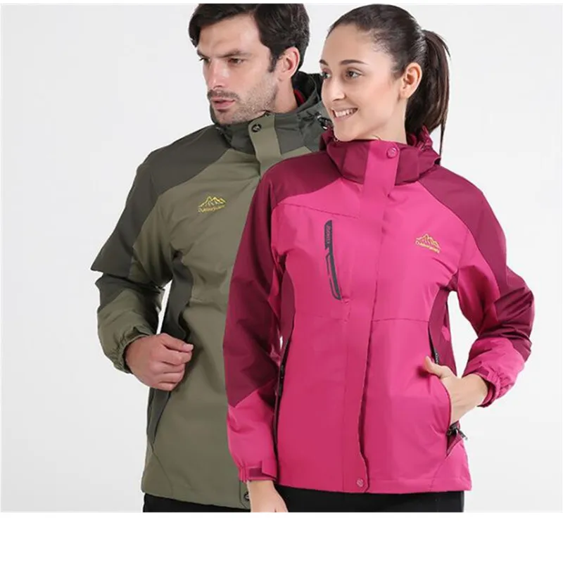 3 In 1 Outdoor font b Jacket b font Windproof Waterproof Coat font b Women b