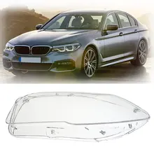 Left Right Side Headlight Clear Lens Cover For BMW F10 F18 520 523 525 535 530