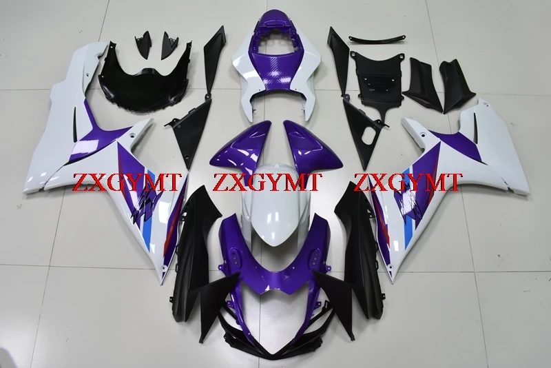 

Motorcycle Fairing for GSX R 750 2011 - 2017 K11 Fairing Kits GSX-R750 11 12 White purple Fairing Kits GSX R 750 13 14