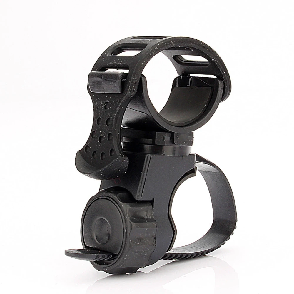 360 Degree Swivel Flashlight Torch Mount Holder Front Light Holder Bike Accessories For Led