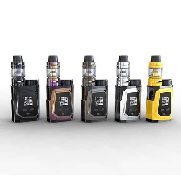 original IJOY CAPO 100 KIT with Ijoy CAPO 21700 box mod and captain mini sub ohm tank and 21700 battery e cig full kit