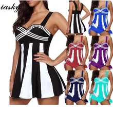IASKY, новинка, танкини размера плюс, купальники, купальники для женщин, женские, с шортами, спортивные, две части, S-5XL