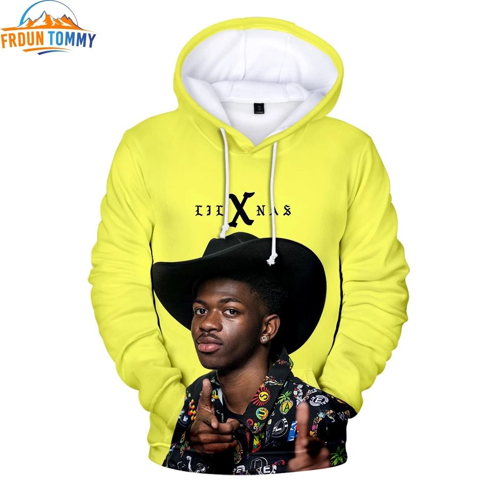 Lil Nas X Rapper толстовки с 3D принтом для женщин/мужчин Лидер продаж модные толстовки с капюшоном Новое поступление повседневная одежда уличная