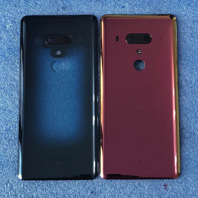 Axisinternational для 6," htc U12+ U12 Plus задняя крышка для батареи чехол+ рамка для камеры+ стеклянный объектив+ вспышка для U12 Plus Корпус задней двери