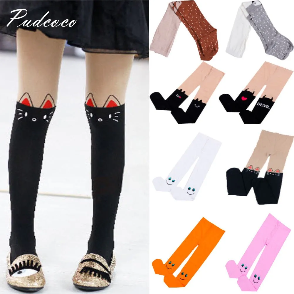 

Pudcoco 2019 Brand New Baby Kid Girl Cotton Warm Tights Pants Hosiery Pantyhose